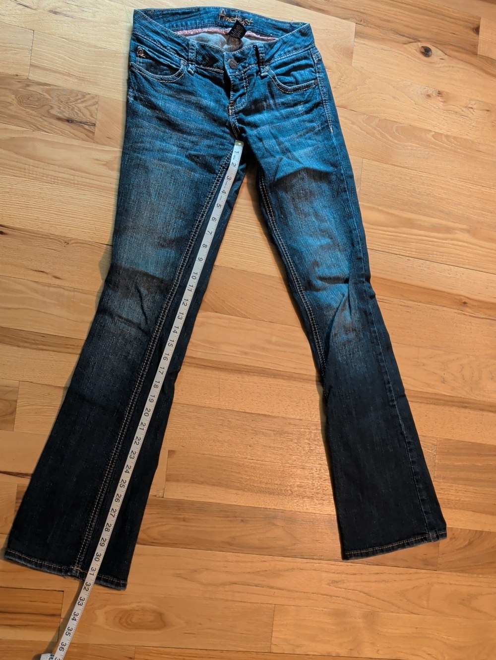 Amethyst Jeans Women's Dark Blue Skinny Jeans - Picture 6 of 8